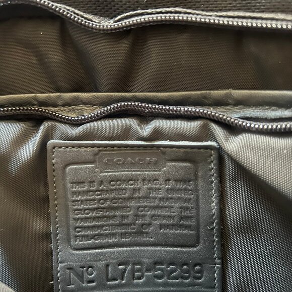 COACH VINTAGE LAPTOP COMPUTER 5299 BEEKMAN BRIEFCASE GLOVE TANNED LEATHER - Picture 9 of 9